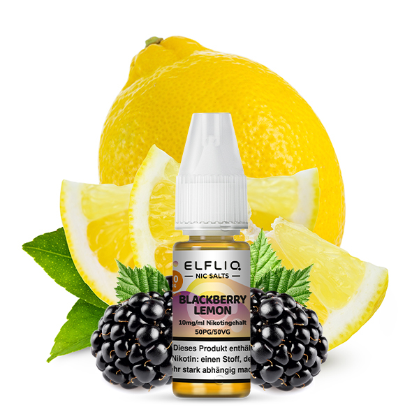 Elfliq by Elf Bar - Blackberry Lemon - 10mg/ml