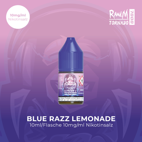 RandM Tornado Liquid - Blue Razz Lemonade 10mg/ml