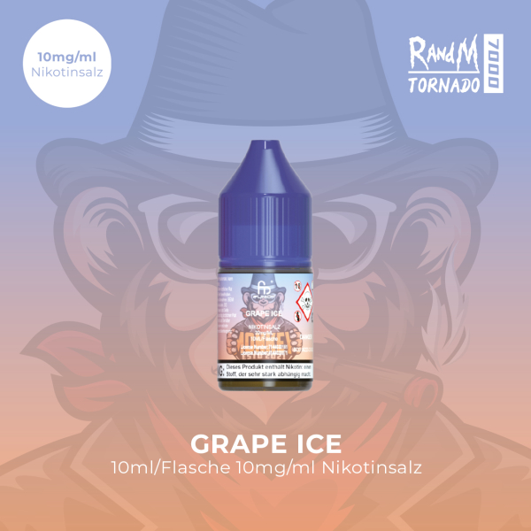 RandM Tornado Liquid - Grape Ice - 10mg/ml