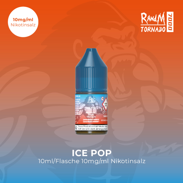 RandM Tornado Liquid - Ice Pop 10mg/ml