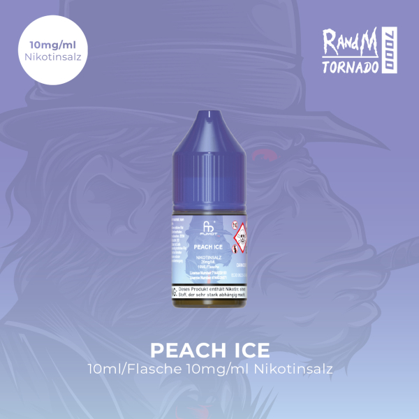 RandM Tornado Liquid - Peach Ice 10mg/ml