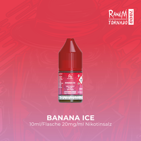 RandM Tornado Liquid - Banana Ice 20mg/ml