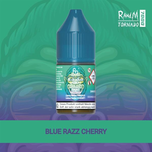 RandM Tornado Liquid | Blue Razz Cherry 20mg/ml