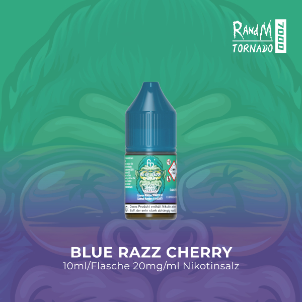 RandM Tornado Liquid - Blue Razz Cherry 20mg/ml