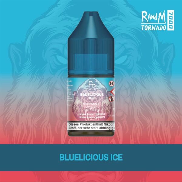 RandM Tornado Liquid | Bluelicious Ice 20mg/ml
