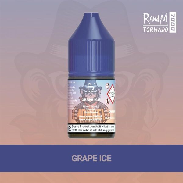 RandM Tornado Liquid | Grape Ice 20mg/ml