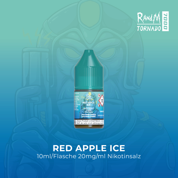 RandM Tornado Liquid - Red Apple Ice 20mg/ml