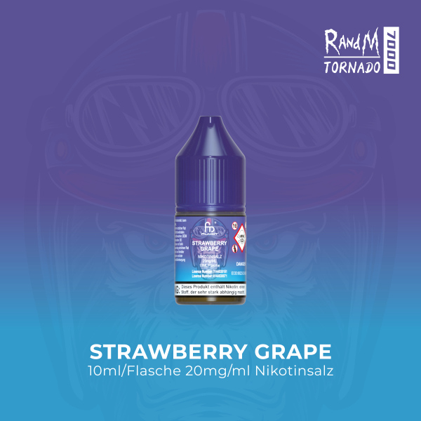 RandM Tornado Liquid - Strawberry Grape 20mg/ml