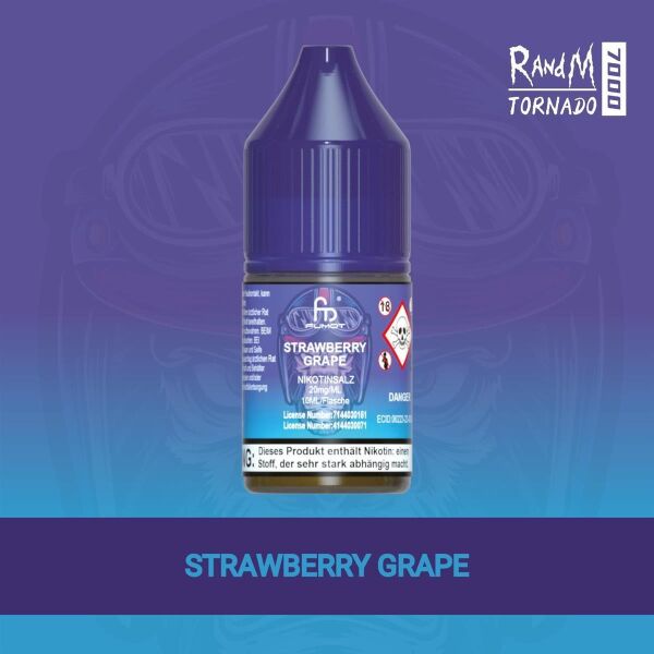 RandM Tornado Liquid | Strawberry Grape 20mg/ml