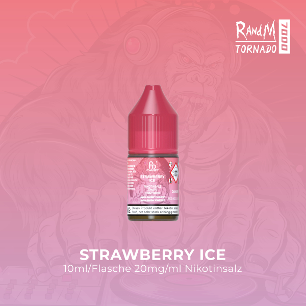 RandM Tornado Liquid - Strawberry Ice 20mg/ml