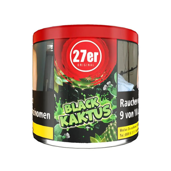 27er Tobacco 200g - Black Kaktus