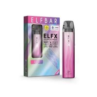 Elfbar ELFX | Pod Kit | Silver Pink
