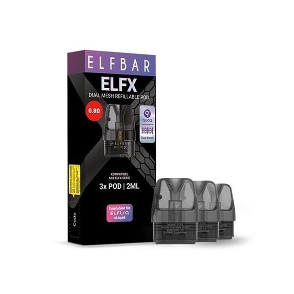 Elfbar ELFX | Pod | 0.8 Ohmhm | 3er Pack