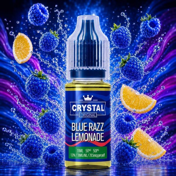 SKE Crystal Nikotinsalz-Liquid – Blue Razz Lemonade, 10 mg/ml