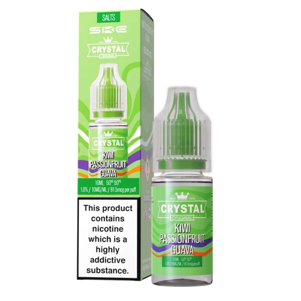 SKE Crystal Liquid - Kiwi Passionfruit Guava-10ml NicSalt-10mg/ml