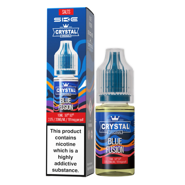 SKE Crystal Liquid - Blue Fusion-10ml NicSalt-20mg/ml