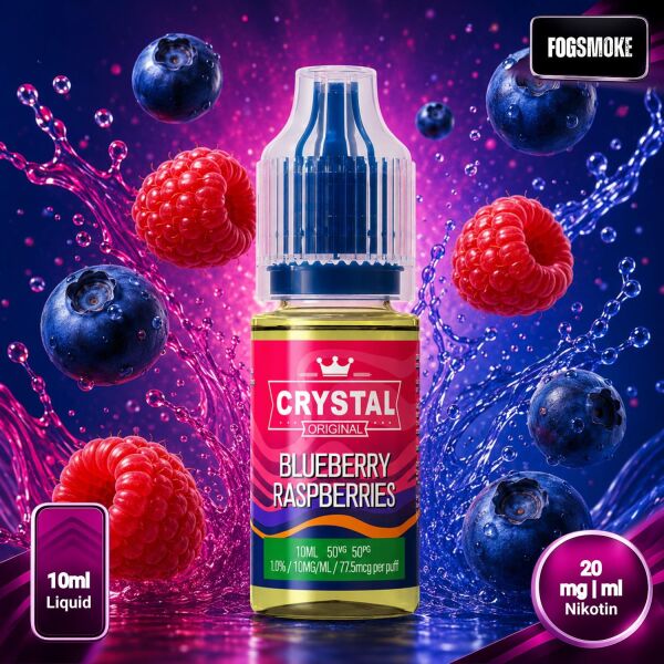 SKE Crystal | Nicsalt Liquid | Blueberry Raspberries | 20mg/ml
