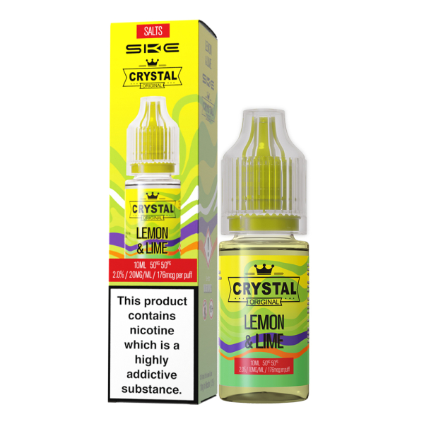 SKE Crystal Liquid - Lemon Lime-10ml NicSalt-20mg/ml