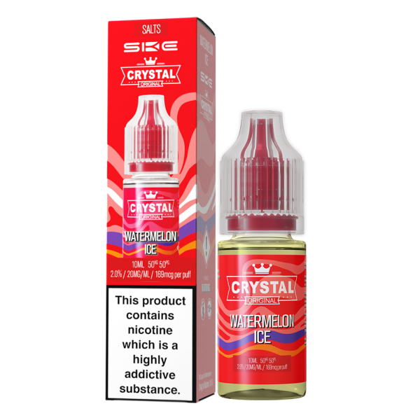 SKE Crystal Liquid - Watermelon Ice-10ml NicSalt-20mg/ml