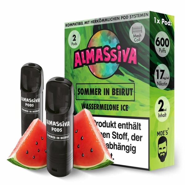 Al Massiva Pods - Duo Pack - Sommer in Beirut (ELFA-kompatibel)