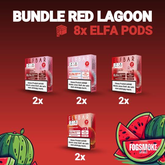 8er Pack Elfbar ELFA - RED LAGOON