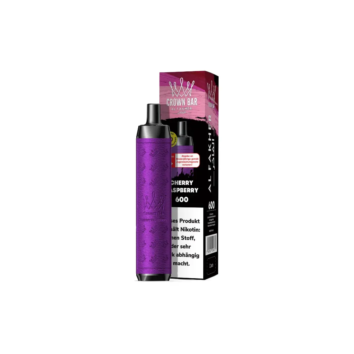Al Fakher Crown Bar 'Cherry Raspberry' ➡️ Fruchtig-frischer Vape-Genus