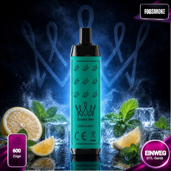 Al Fakher 600 | Einweg | Lemon Mint
