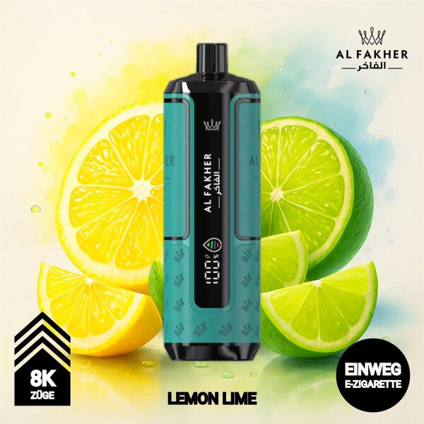 Al Fakher 8K Supermax | Lemon Lime