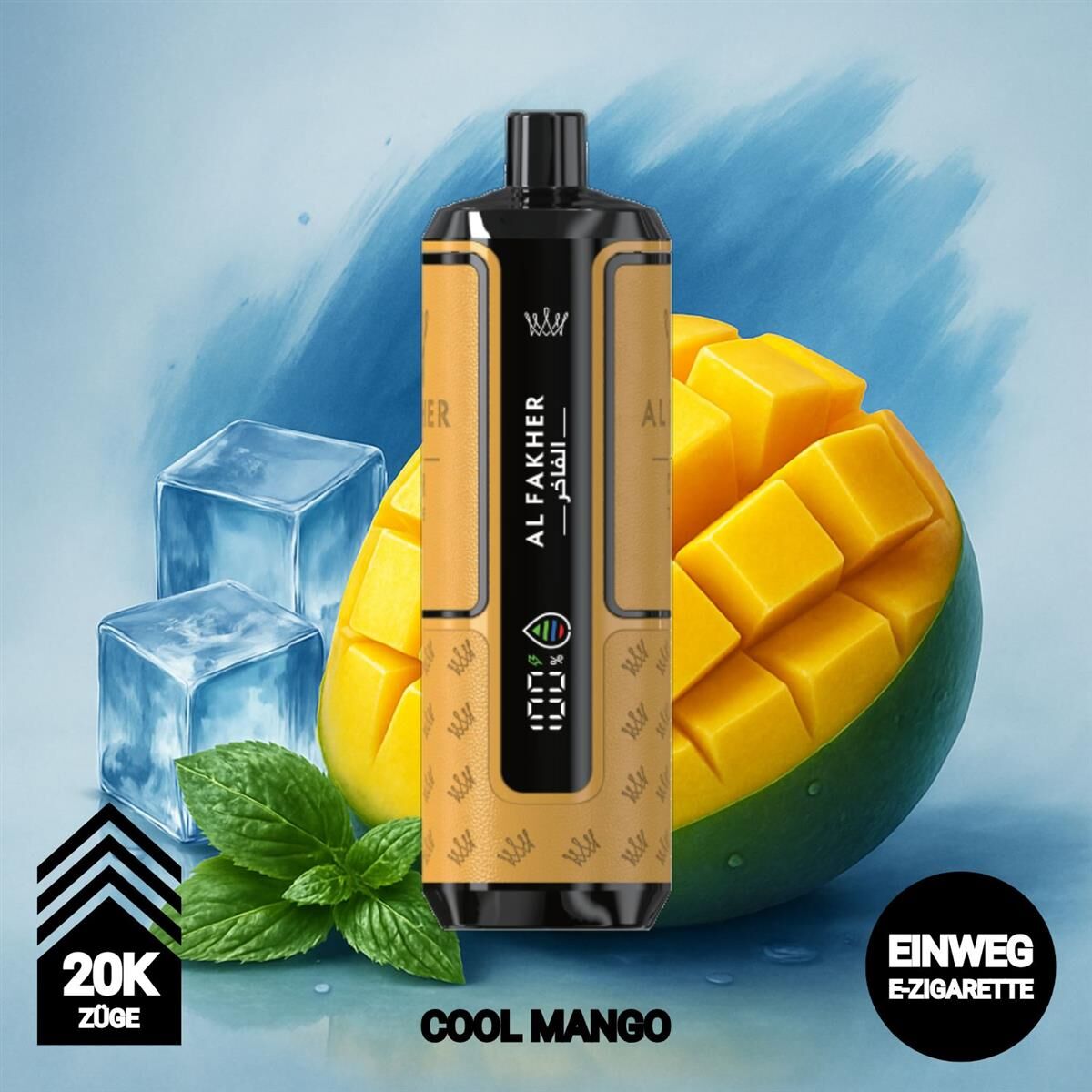 Al Fakher 20k Hypermax – Cool Mango