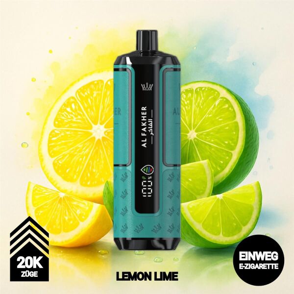 Al Fakher 20k Hypermax | Lemon Lime