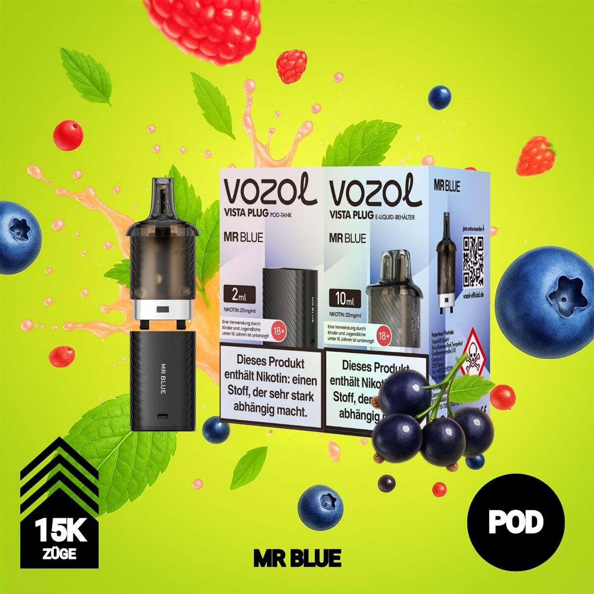 elfbar elfa master akku RandM Tornado 15000 Mr Blue für 15,99 € main image 1