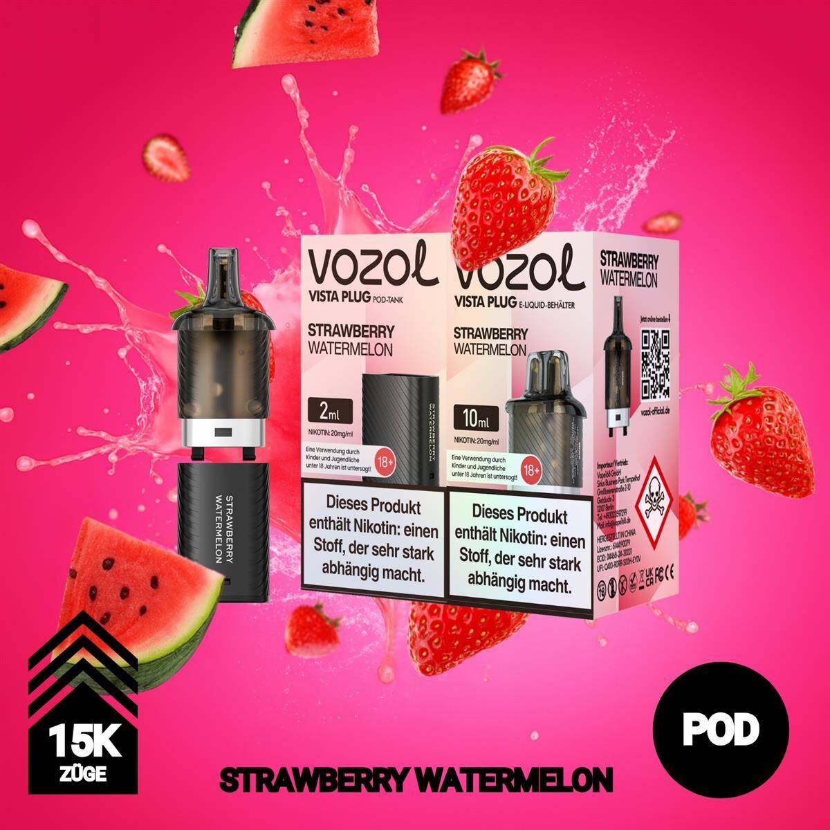 elfbar elfa master akku Vozol Vista Plug | Pod Tank