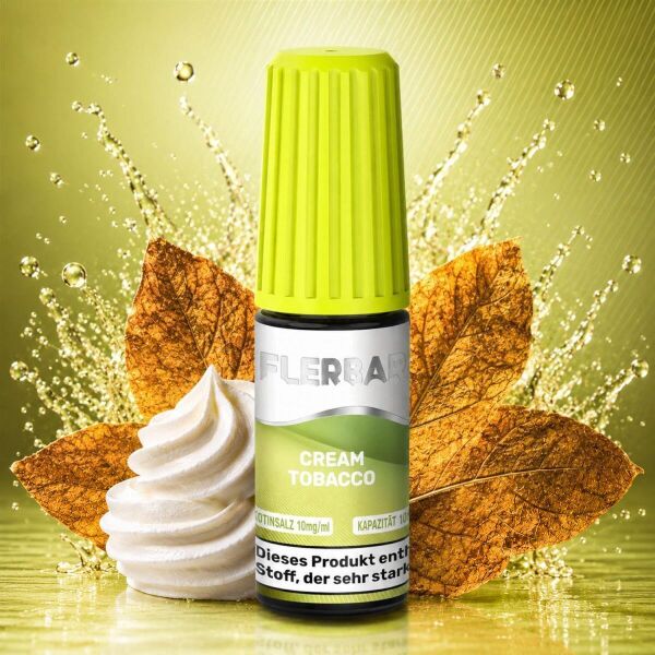 Flerbar | Nicsalt Liquid | Cream Tobacco | 20mg/ml