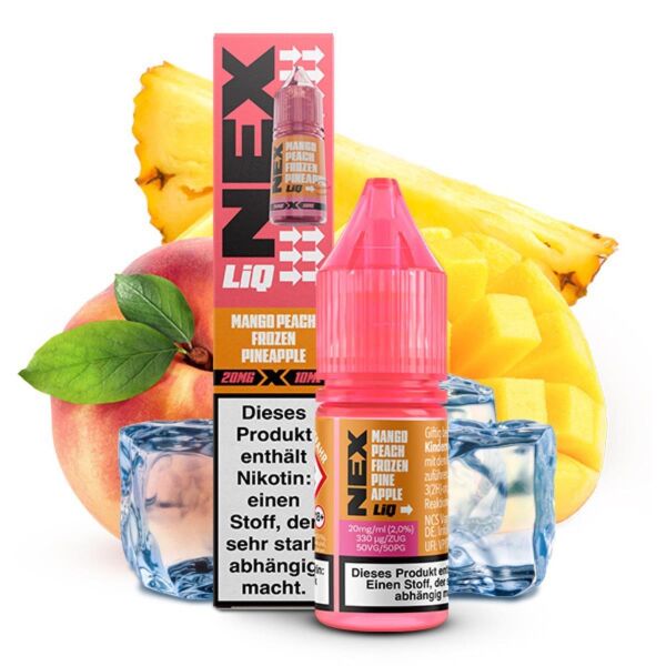 Pod Salt Nexliq Liquid | Mango Peach Frozen Pineapple | 20mg/ml