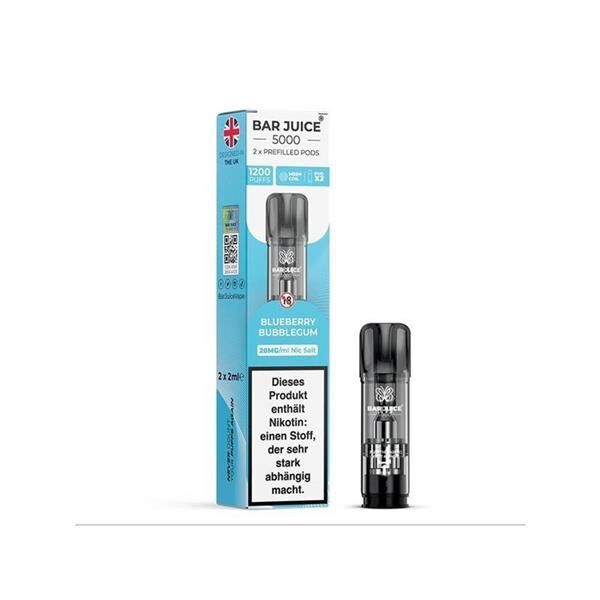 Bar Juice Pods – Blueberry Bubblegum | 2x