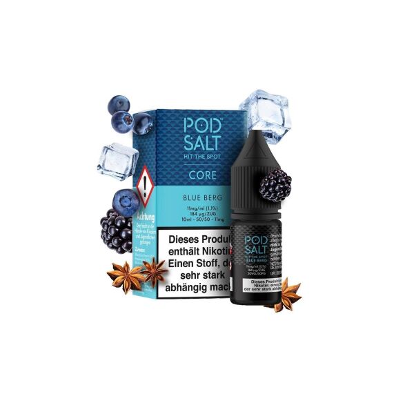 Pod Salt Core Liquid | Blue Berg | 11mg/ml