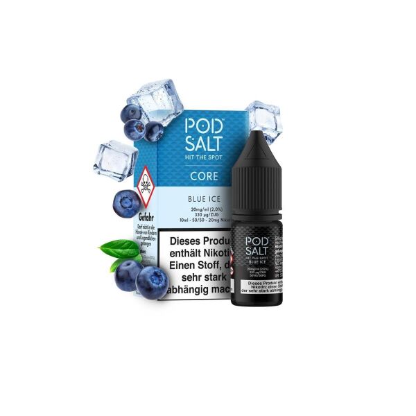 Pod Salt Core Liquid | Blue Ice | 20mg/ml