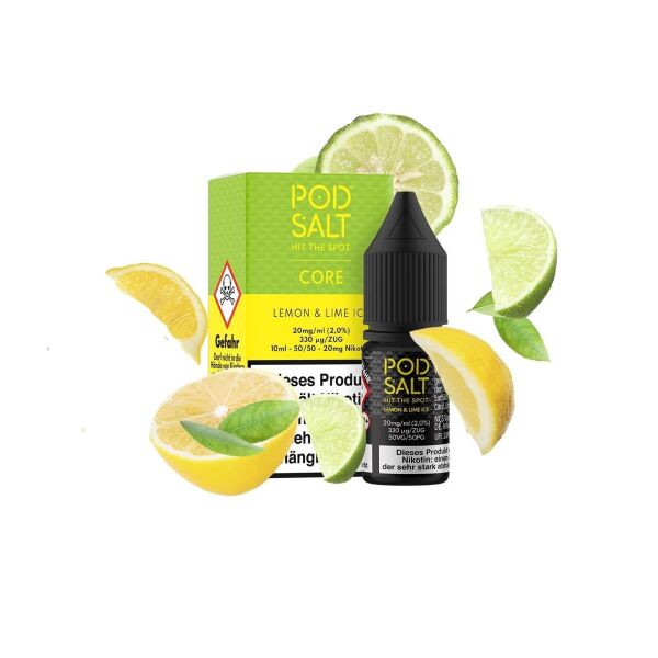 Pod Salt Core Liquid | Lemon & Lime Ice | 20mg/ml