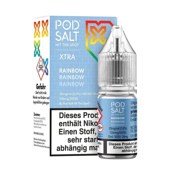Pod Salt Xtra Liquid | Rainbow | 20mg/ml