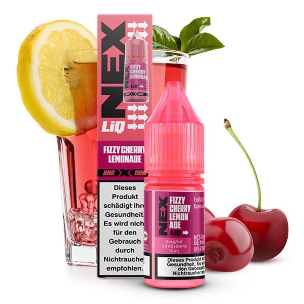 Pod Salt Nexliq Liquid | Fizzy Cherry Lemonade | 0mg/ml