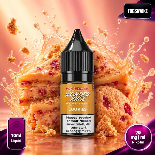 Wonder Juice Liquid I Cookie I 20mg/ml