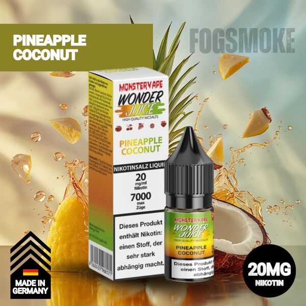 Wonder Juice Liquid I Pineapple Coconut I 20mg/ml