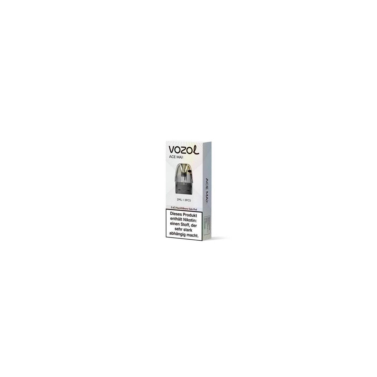 Vozol Ace Max / Ace Go Leerpods (0.6 Ohm) | Nachfllbare Pods fr dein