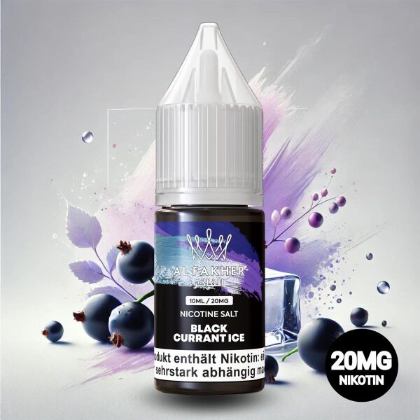 Al Fakher Liquid | Blackcurrant Ice | 20mg/ml