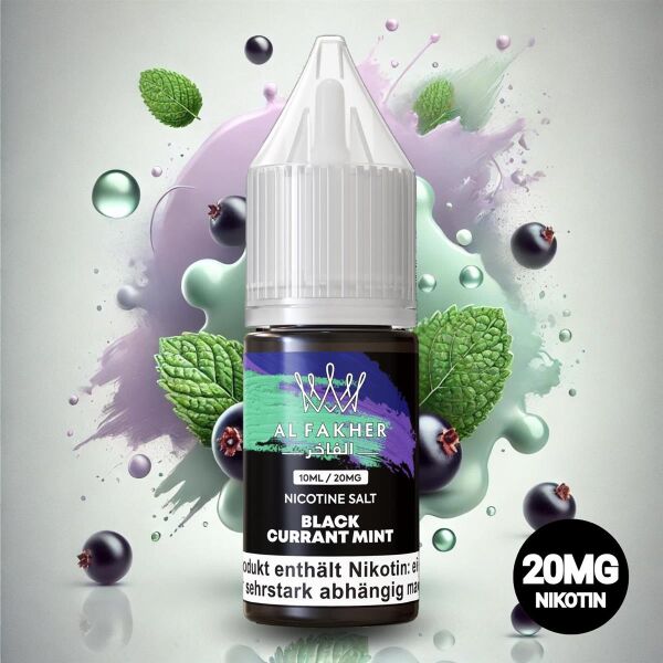 Al Fakher Liquid | Blackcurrant Mint | 20mg/ml