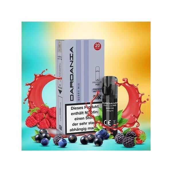 Dardania Pod | Berry Mix I 1x Preffiled Pod | ELFA-Kompatibel