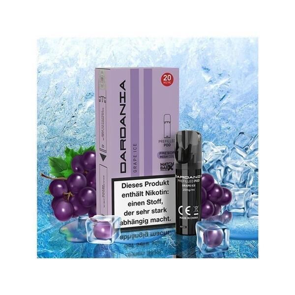 Dardania Pod | Grape Ice I 1x Preffiled Pod | ELFA-Kompatibel
