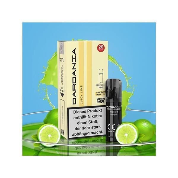 Dardania Pod  | Juicy Lime I 1x Preffiled Pod | ELFA-Kompatibel