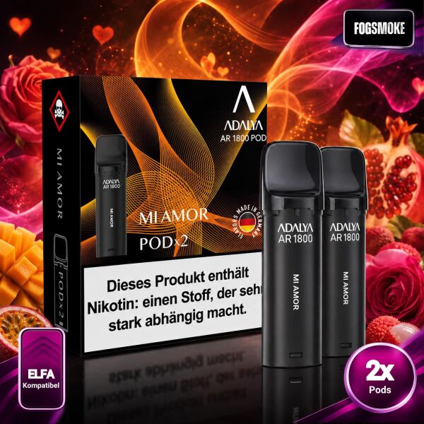Adalya Alpha | 2er Pod | Mi Amor | ELFA-Kompatibel