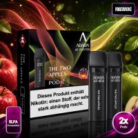 Adalya Alpha | 2er Pod | The Two Apples | ELFA-Kompatibel